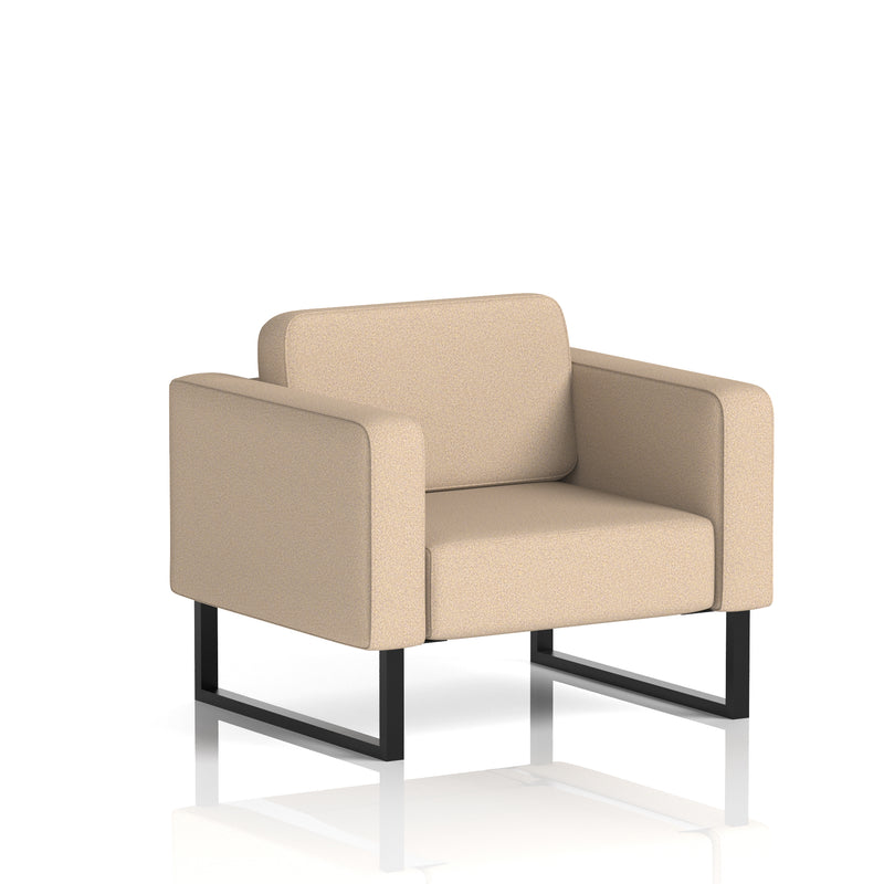 Brixworth Armchair - Synergy - Affix fabric, Black legs - Homesplex