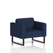 Brixworth Armchair - Synergy - Alike fabric, Black legs - Homesplex