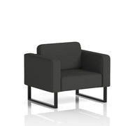 Brixworth Armchair - Synergy - Mix fabric, Black legs - Homesplex