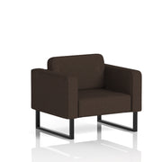 Brixworth Armchair - Synergy - Wed fabric, Black legs - Homesplex