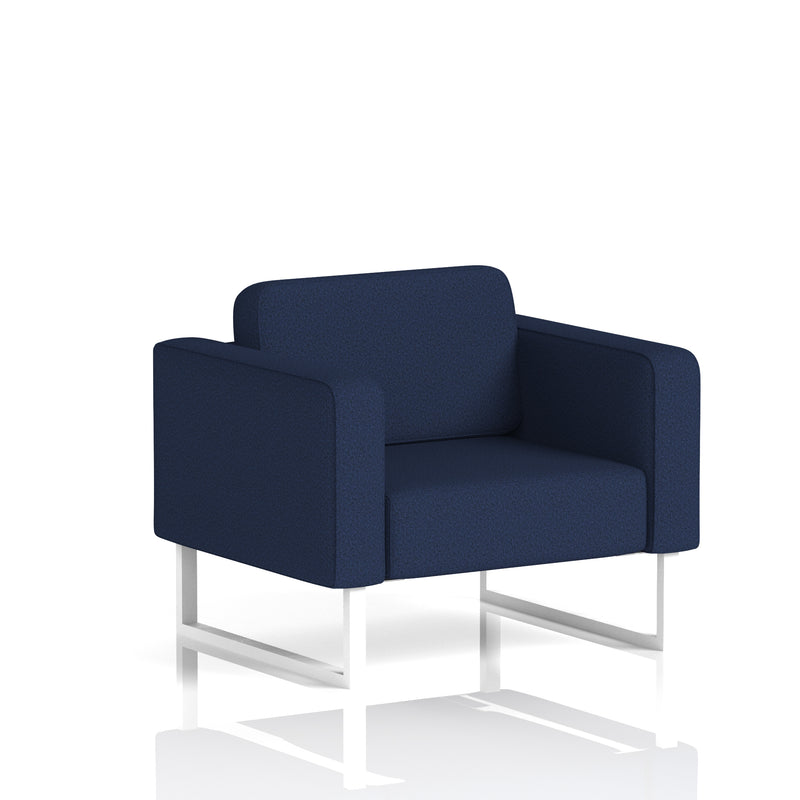Brixworth Armchair - Synergy - Alike fabric, White legs - Homesplex