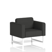 Brixworth Armchair - Synergy - Mix fabric, White legs - Homesplex
