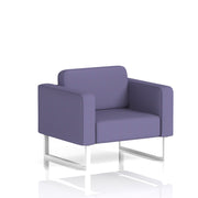 Brixworth Armchair - Synergy - Order fabric, White legs - Homesplex