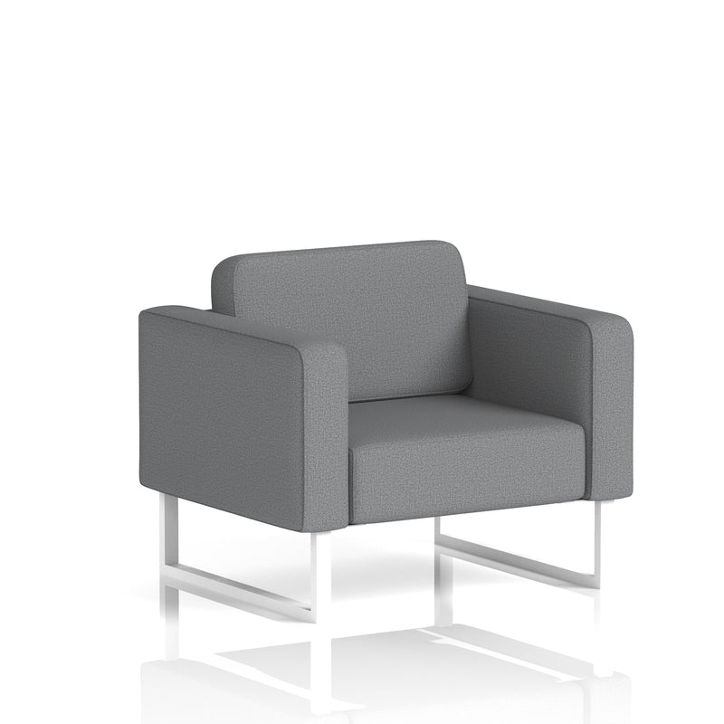 Brixworth Armchair - Synergy - Partner fabric, White legs - Homesplex