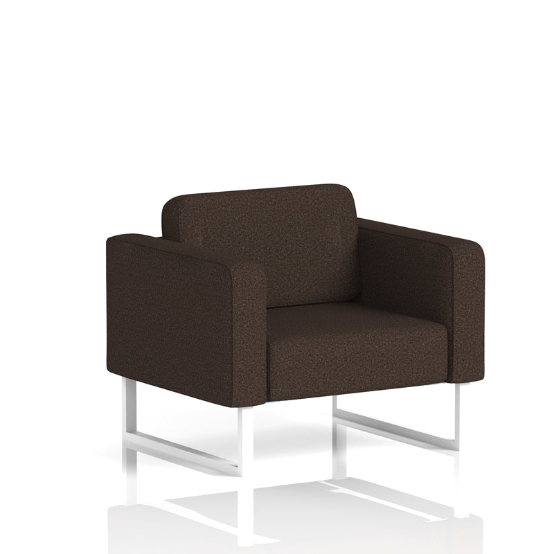 Brixworth Armchair - Synergy - Wed fabric, White legs - Homesplex