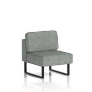 Brixworth Modular Seating Central Unit - Rivet - Prime Black Legs - Homesplex