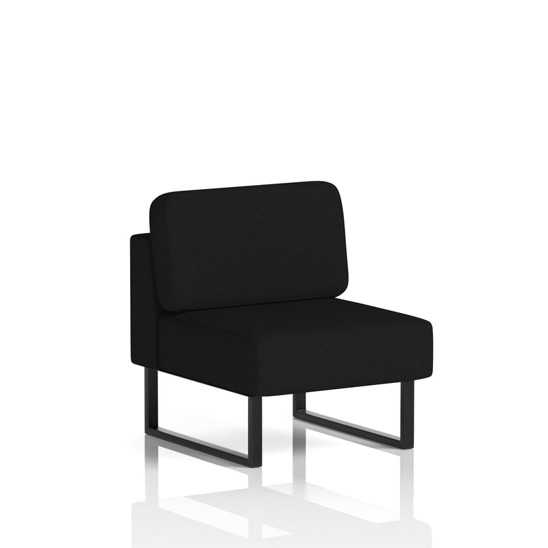 Brixworth Modular Seating Central Unit - X2 - Diameter Black Legs - Homesplex
