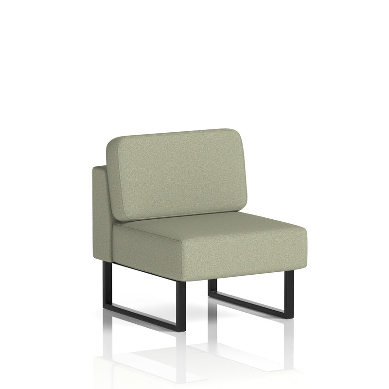 Brixworth Modular Seating Central Unit - Main Line Flax - Newbury Black Legs - Homesplex
