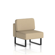 Brixworth Modular Seating Central Unit - Main Line Flax - Upminster Black Legs - Homesplex