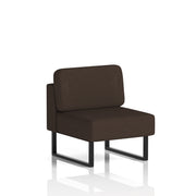 Brixworth Modular Seating Central Unit - Synergy - Wed Black Legs - Homesplex