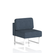 Brixworth Modular Seating Central Unit - Rivet - Crucible White Legs - Homesplex