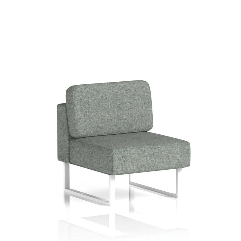 Brixworth Modular Seating Central Unit - Rivet - Prime White Legs - Homesplex