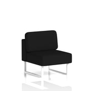 Brixworth Modular Seating Central Unit - X2 - Diameter White Legs - Homesplex