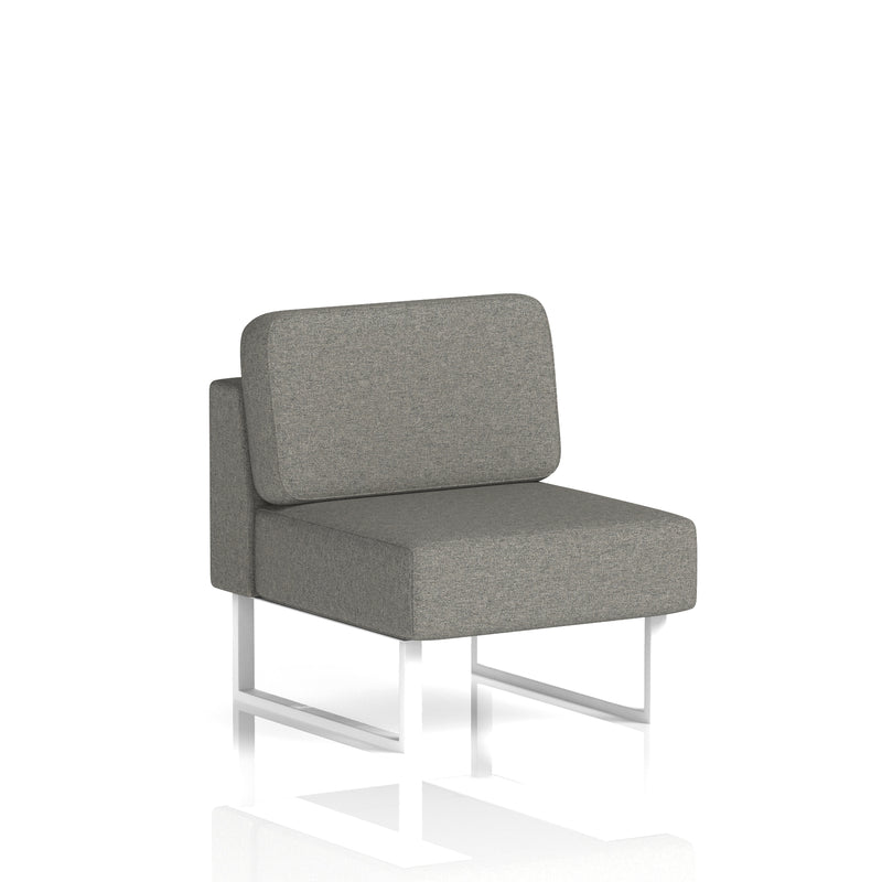 Brixworth Modular Seating Central Unit - X2 - Number White Legs - Homesplex