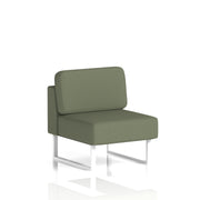 Brixworth Modular Seating Central Unit - Main Line Flax - Monument White Legs - Homesplex