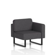 Brixworth Modular Seating Left Unit - X2 - Arithmetic Black Legs - Homesplex