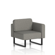 Brixworth Modular Seating Left Unit - X2 - Number Black Legs - Homesplex