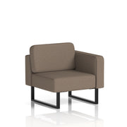 Brixworth Modular Seating Left Unit - X2 - Theory Black Legs - Homesplex