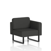 Brixworth Modular Seating Left Unit - Synergy - Mix Black Legs - Homesplex