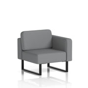 Brixworth Modular Seating Left Unit - Synergy - Partner Black Legs - Homesplex