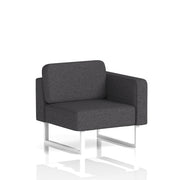 Brixworth Modular Seating Left Unit - X2 - Arithmetic White Legs - Homesplex