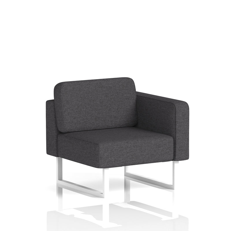 Brixworth Modular Seating Left Unit - X2 - Arithmetic White Legs - Homesplex