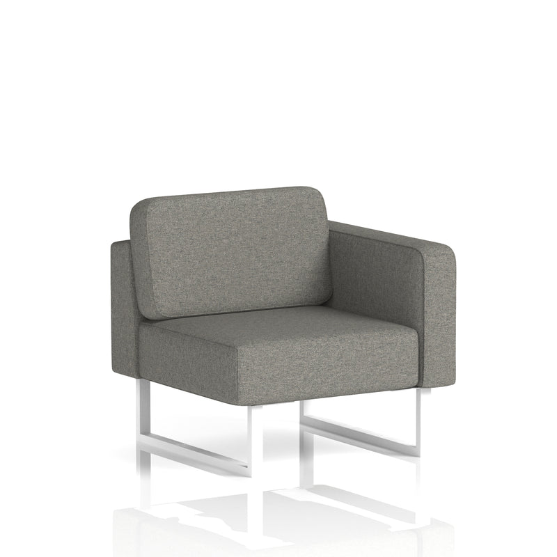 Brixworth Modular Seating Left Unit - X2 - Number White Legs - Homesplex
