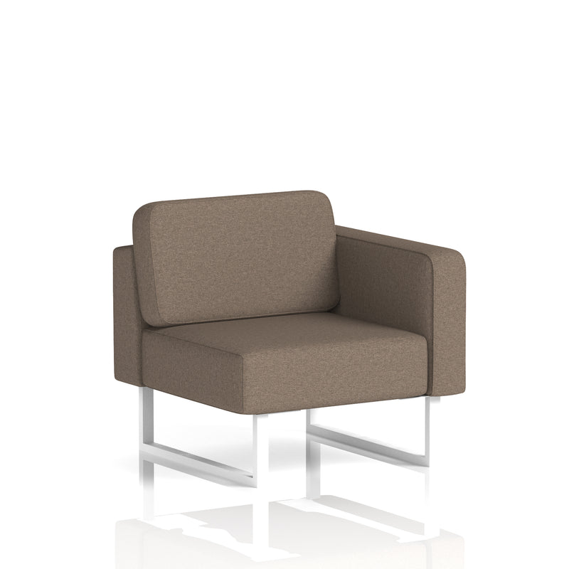 Brixworth Modular Seating Left Unit - X2 - Theory White Legs - Homesplex