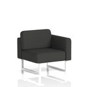 Brixworth Modular Seating Left Unit - Synergy - Mix White Legs - Homesplex