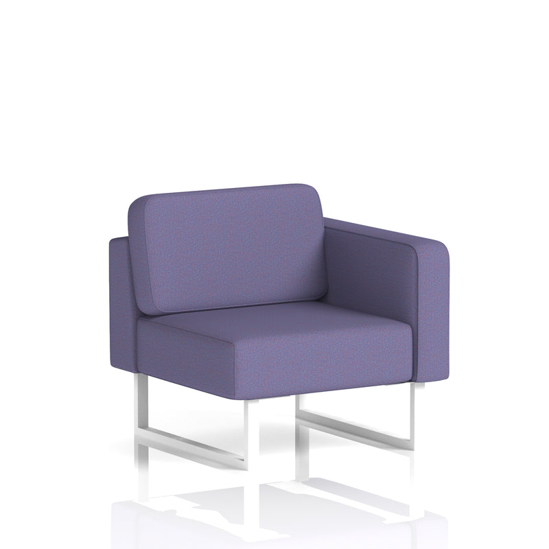 Brixworth Modular Seating Left Unit - Synergy - Order White Legs - Homesplex