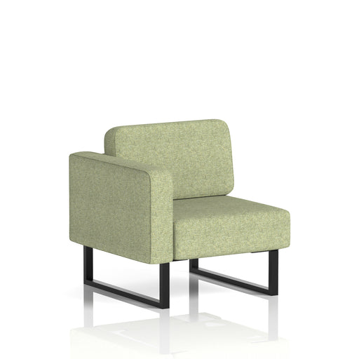 Brixworth Modular Seating Right Unit - Rivet - Burnish Black Legs - Homesplex