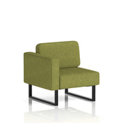 Brixworth Modular Seating Right Unit - Rivet - Olive Black Legs - Homesplex