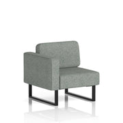 Brixworth Modular Seating Right Unit - Rivet - Prime Black Legs - Homesplex