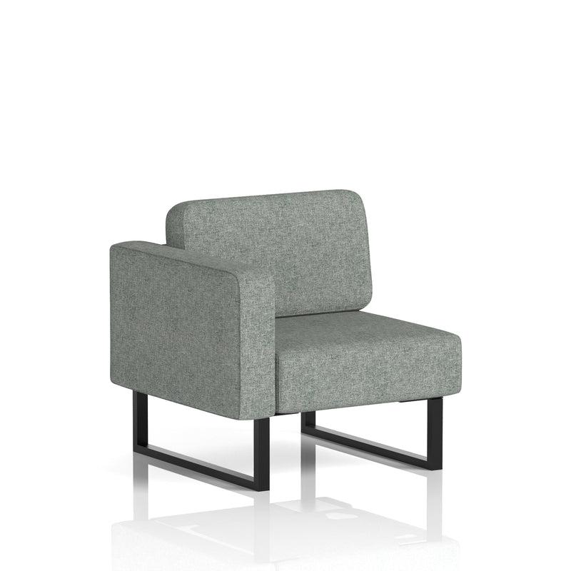Brixworth Modular Seating Right Unit - Rivet - Prime Black Legs - Homesplex