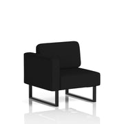 Brixworth Modular Seating Right Unit - X2 - Diameter Black Legs - Homesplex