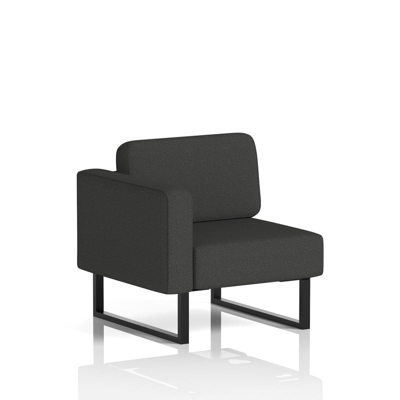 Brixworth Modular Seating Right Unit - Synergy - Mix Black Legs - Homesplex