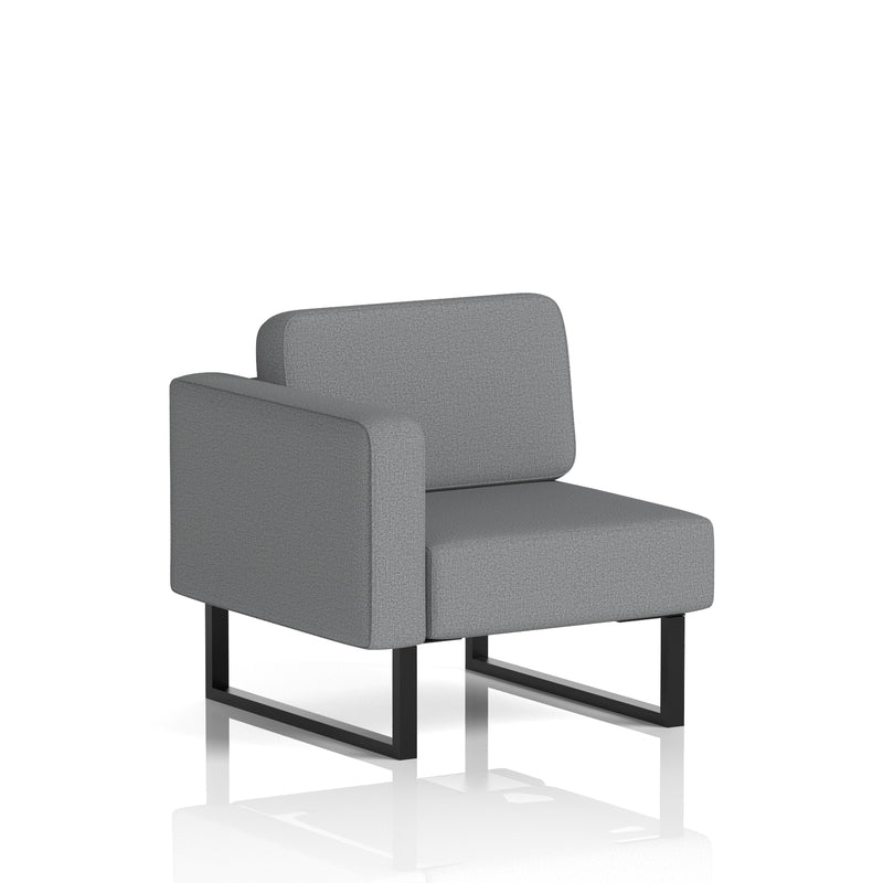Brixworth Modular Seating Right Unit - Synergy - Partner Black Legs - Homesplex