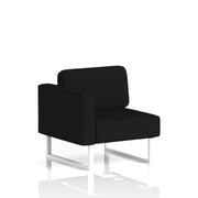 Brixworth Modular Seating Right Unit - X2 - Diameter White Legs - Homesplex