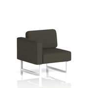 Brixworth Modular Seating Right Unit - Main Line Flax - Temple White Legs - Homesplex