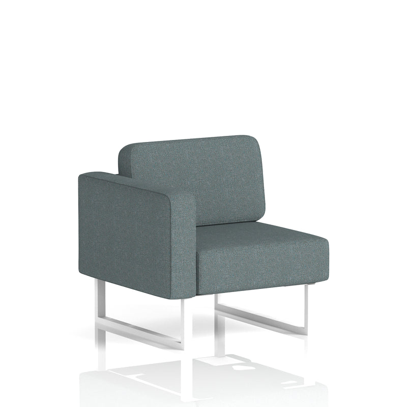 Brixworth Modular Seating Right Unit - Main Line Flax - Westminster White Legs - Homesplex