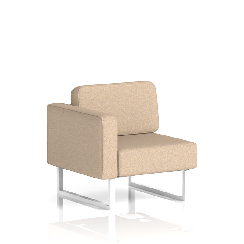 Brixworth Modular Seating Right Unit - Synergy - Affix White Legs - Homesplex