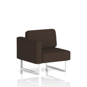 Brixworth Modular Seating Right Unit - Synergy - Wed White Legs - Homesplex