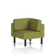 Brixworth Modular Seating Corner Unit - Rivet - Olive Black Legs - Homesplex