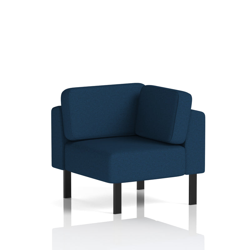 Brixworth Modular Seating Corner Unit - X2 - Calculus Black Legs - Homesplex