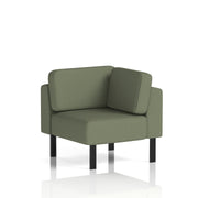 Brixworth Modular Seating Corner Unit - Main Line Flax - Monument Black Legs - Homesplex