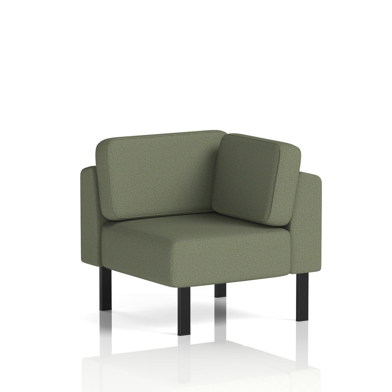 Brixworth Modular Seating Corner Unit - Main Line Flax - Monument Black Legs - Homesplex