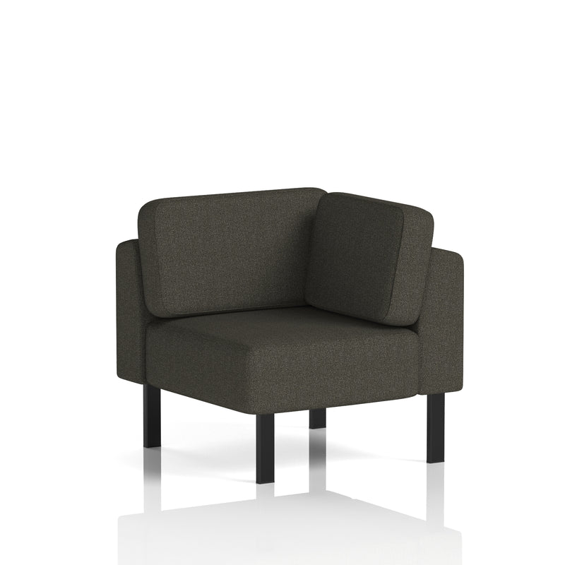 Brixworth Modular Seating Corner Unit - Main Line Flax - Temple Black Legs - Homesplex