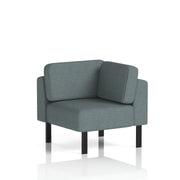 Brixworth Modular Seating Corner Unit - Main Line Flax - Westminster Black Legs - Homesplex