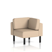 Brixworth Modular Seating Corner Unit - Synergy - Affix Black Legs - Homesplex