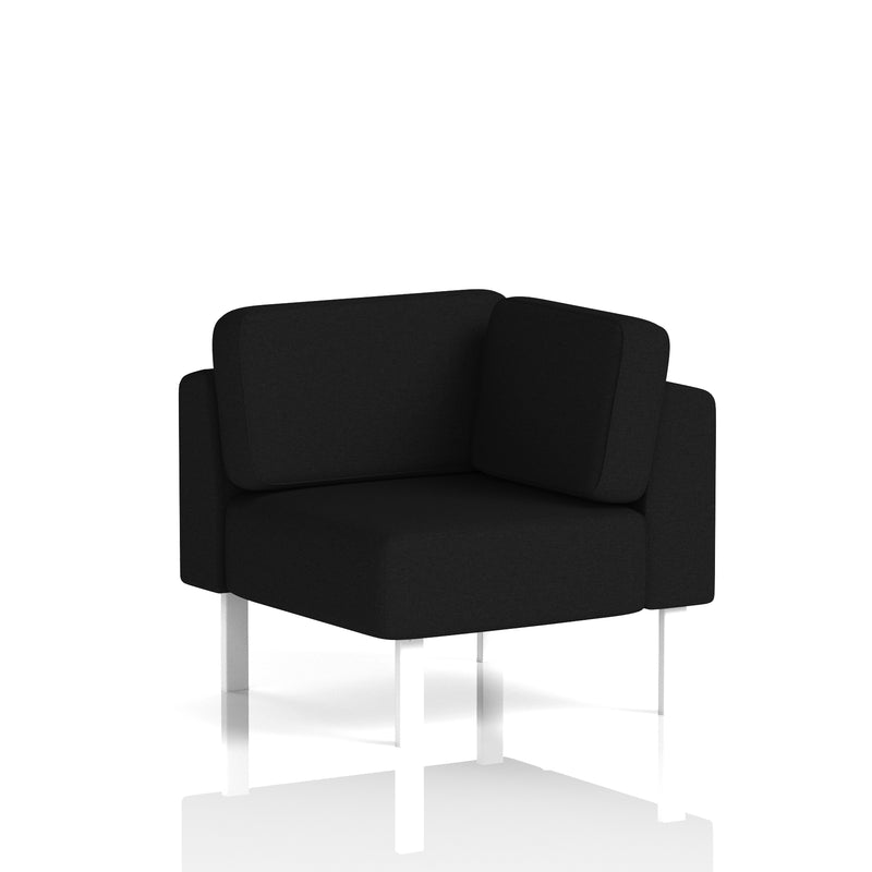 Brixworth Modular Seating Corner Unit - X2 - Diameter White Legs - Homesplex
